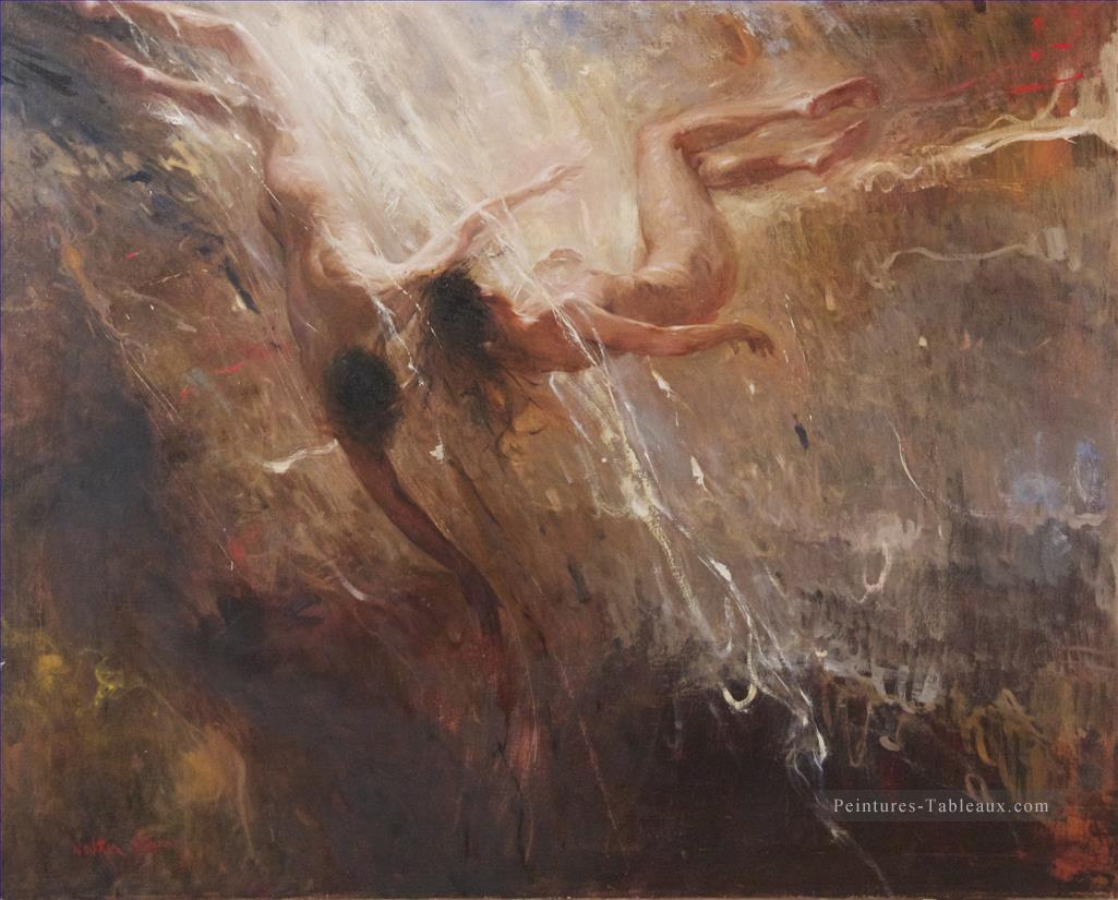 nude to heaven 01 impressionism modern contemporary Peintures à l'huile
